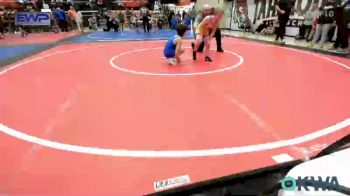 67-70 lbs Quarterfinal - Lloyd Gregston, Bartlesville Wrestling Club vs Carlos Munoz, Warner Eagles Youth Wrestling