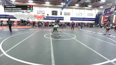138 lbs Champ. Round 3 - Alfonso Hernandez, Cajon vs Josue Mejia, Valley View
