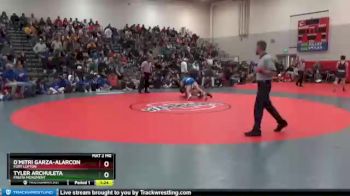 138 lbs 1st Place Match - D`mitri Garza-Alarcon, Fort Lupton vs Tyler Archuleta, Fruita Monument