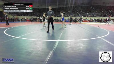 138 lbs Round Of 16 - Mitchell Blum, Harrah vs Diesel Pedersen, Broken Arrow