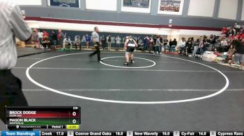 215 lbs Round 1 - Mason Black, Huntsville vs Brock Dodge, Klein Oak