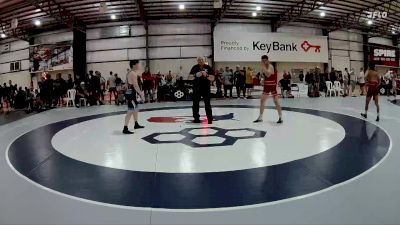 61 kg Cons. Round 3 - Colin Hering, Ohio vs Bryce Luna, RTC South