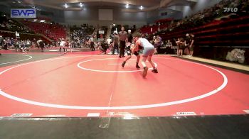 85 lbs Consi Of 8 #2 - Gunner Arnold, Collinsville Cardinal Youth Wrestling vs Tidus Daniel, Checotah Matcats