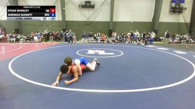 U14 FS - 155 lbs Cons. Semis - Ethan Moreley, Tumwater Wrestling Club vs Jeremiah Barnett, Wrestling Club Tacoma Slam