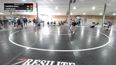 189 lbs Consi Of 8 #2 - Jeremiah Segal, Milford vs Gabe Black, Wellsville