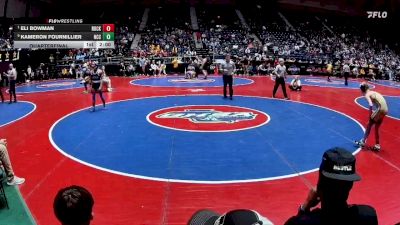 2A-106 lbs Quarterfinal - Eli Bowman, Rockmart vs Kameron Fournillier, North Cobb Christian