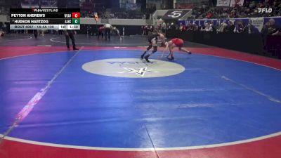 1A-4A 120 Quarterfinal - Hudson Hartzog, Alexandria HS vs Peyton Andrews, Weaver