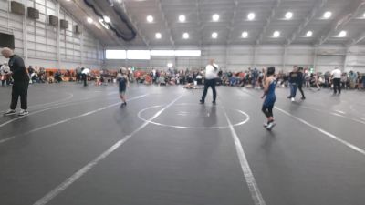 64 lbs Round 1 (6 Team) - Hudson Fishback, Neighborhood Wrestling vs Riggs Osborne, Empyre WC