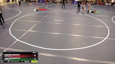 72 lbs Round 3 (4 Team) - Carter Crouley, Lakeville vs Sawyer Bartlet, Westfield