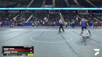 120 lbs Cons. Round 1 - Colby Cross, Turner vs Addrick Nelson, Jr. Panther