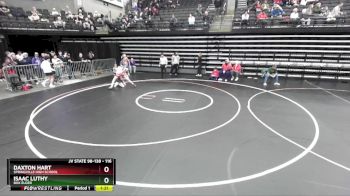 116 lbs Champ. Round 1 - Daxton Hart, Springville High School vs Isaac Luthy, Box Elder