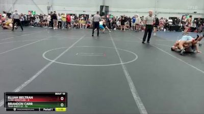 165 lbs Round 5 (8 Team) - Brandon Carr, Team Shutt GT vs Elijah Beltran, Clinic Wrestling