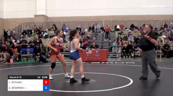 62 kg Round Of 16 - Louisa Schwab, Team Illinois vs CHEYENNE BOWMAN, Team California