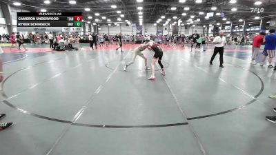 120 lbs Rr Rnd 2 - Cameron Underwood, Team RJN vs Ryker Schingeck, Team Shutt - Em Down