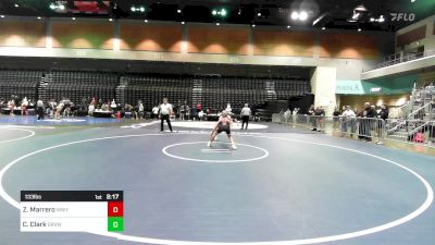 133 lbs Round Of 32 - Zachary Marrero, Western Wyoming vs Cameron Clark, Grand View