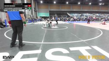 70 lbs Final - Jacob Graber, Summit Wrestling Academy vs Alexander Marroquin, Mantanona TC