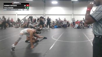 120 lbs Round 2 (4 Team) - Dominic Esposito, Maryland Mallets vs Jalal Naghib, Fighting Irish