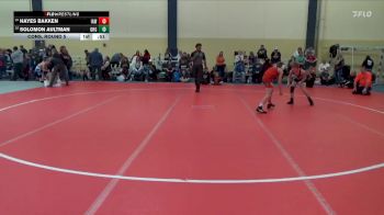 85 lbs Cons. Round 5 - Hayes Bakken, Immortal Athletics WC vs Solomon Aultman, Grand Rapids Grapplers