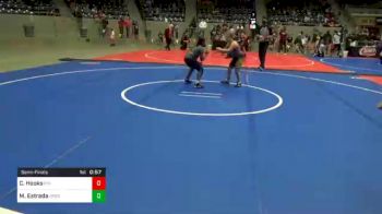 100 lbs Semifinal - Cheyenne Hooks, Pin-King All Stars vs Makenzi Estrada, Sperry Wrestling Club