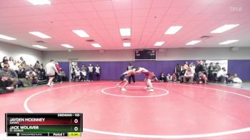 165 lbs Cons. Round 3 - Jack Wolaver, St. George vs Jayden McKinney, Summit