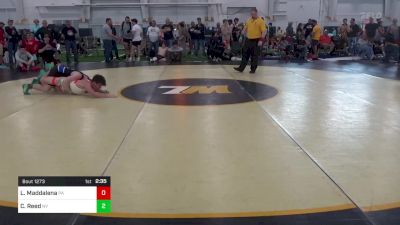 153-E lbs Round Of 16 - Luke Maddalena, PA vs Cooper Reed, NY
