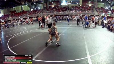 65 lbs Champ. Round 2 - Easton Palser, Nebraska Elite Wrestling Club vs Crew Sutton, The Best Wrestler