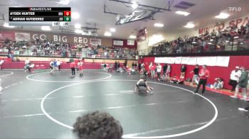 157 lbs Cons. Round 2 - Adrian Gutierrez, Jerome vs Ayden Hunter, Minico