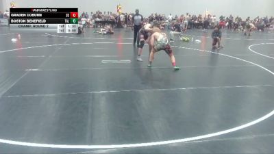 168 lbs Champ. Round 2 - Graden Coburn, Beacon Light Warrior Wrestling vs Boston Benefield, Tallapoosa