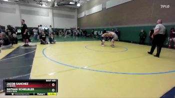 190 lbs Champ. Round 3 - Jacob Sanchez, La Quinta vs Nathan Schielbler, Eagle Rock