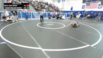 110 lbs Champ. Round 1 - Jaslen Orellana Higuita, Rowland vs Bella Luna Aguas, Foothill (Santa Ana)