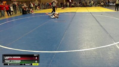 65 lbs Cons. Round 1 - Landyn Iverson, Foley vs Teddy O`Connor, Z-M (Zumbrota/Mazeppa)