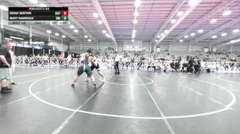 220 lbs Quarterfinal - Noah Mathis, Team Shutt Van Hoven vs Matt Harrold, Doughboy Black