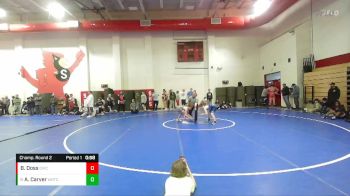 106 lbs Champ. Round 2 - Aiden Carver, Delta Wrestling Club Inc vs Blake Doss, Dragon Wrestling Club