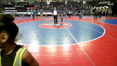 36-40.1 lbs Rr Rnd 1 - Jerri Porter, John Wayne Corcoran Wrestling Association vs Azari Johnson, Georgia