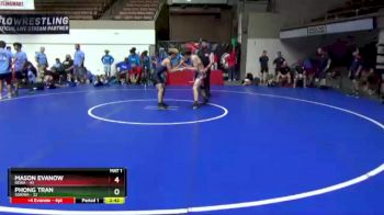 120 lbs Placement Matches (16 Team) - Mason Evanow, REWA vs Phong Tran, SDIKWA