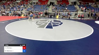 170 lbs Round Of 128 - Cheya Bishop, IL vs Naria Medrano, VA