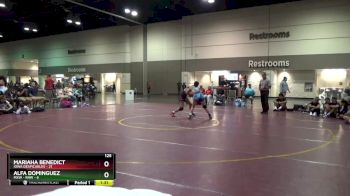 125 lbs Round 2 (16 Team) - Mariaha Benedict, Iowa Despicables vs Alfa Dominguez, MXW - RAW