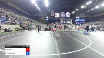 122 lbs Cons 32 #1 - Quinn Butler, South Dakota vs Kaitlin Hackbarth, Wisconsin