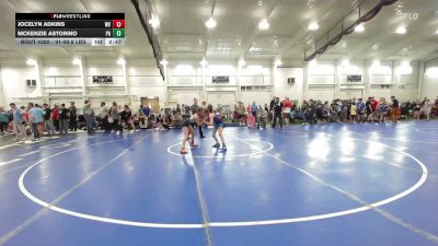 91-99.8 lbs Round Robin 5 - Jocelyn Adkins, WV vs McKenzie Astorino, PA