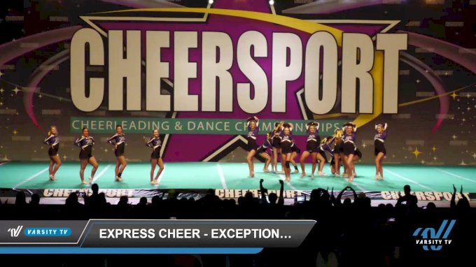 Express Cheer Exceptional 2022 L42 Senior Small 2022 Cheersport National Cheerleading 