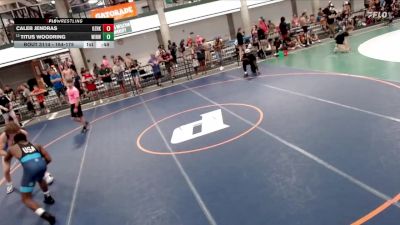 164-175 lbs Cons. Semi - Titus Woodring, Individual vs Caleb Jendras, Built By Brunson