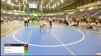 46 lbs Rr Rnd 2 - Kaleb Millz, Pomona Elite vs Kyan Keys, Millard South WC