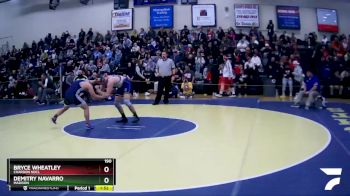 190 lbs Champ. Round 1 - Bryce Wheatley, Chardon Ndcl vs Demitry Navarro, Madison