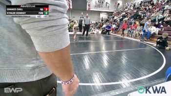 55 lbs Quarterfinal - Luxton Sullivan, Cushing Tigers vs Beaux Hayes, Team Guthrie Wrestling