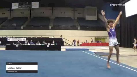 Michael Dalton - Floor - 2021 USA Gymnastics Development Program National Championships