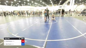 123 lbs Rr Rnd 3 - Tinley Anderson, Nyssa Mat Club vs Makynlee Cova, Other Team