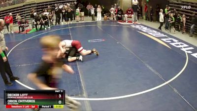 115 lbs Round 3 - Decker Lott, Morgan Wrestling Club vs Orion Ontiveros, Gold Rush