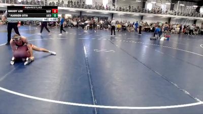 Elite 157 lbs Champ. Round 3 - Brody Lee, Wartburg vs Karsen Otis, Augsburg College