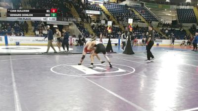 138 lbs 7th Place - Cian Sullivan, Melrose vs Edward Donlon, Winchester