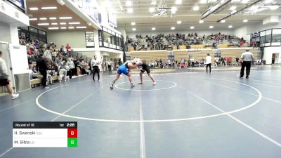 285 lbs Round Of 16 - Hogan Swenski, Ohio State vs Magnus Bibla, University At Buffalo